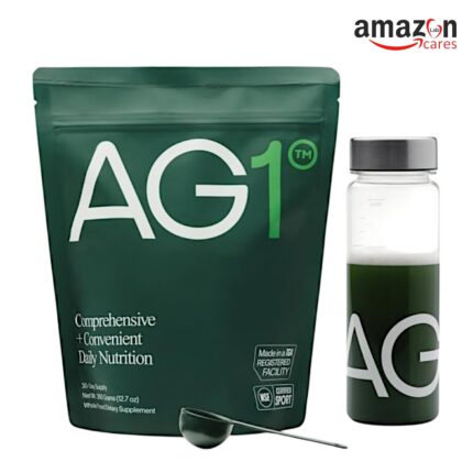 AG1 Greens Powder Supplement - 75 Vitamins - 12.7oz & 360g