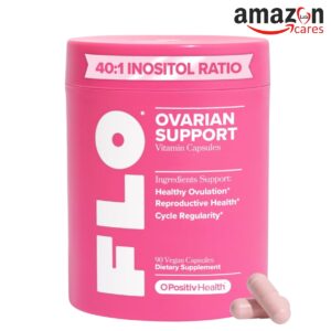 FLO Ovarian Health Support Supplement – 90 Vegan Capsules