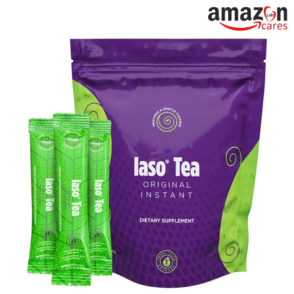 Iaso Instant Tea (Original) - Convenient Tea for a Balanced Lifestyle, Gentle & Refreshing, 25 Sachets (1 Pack)