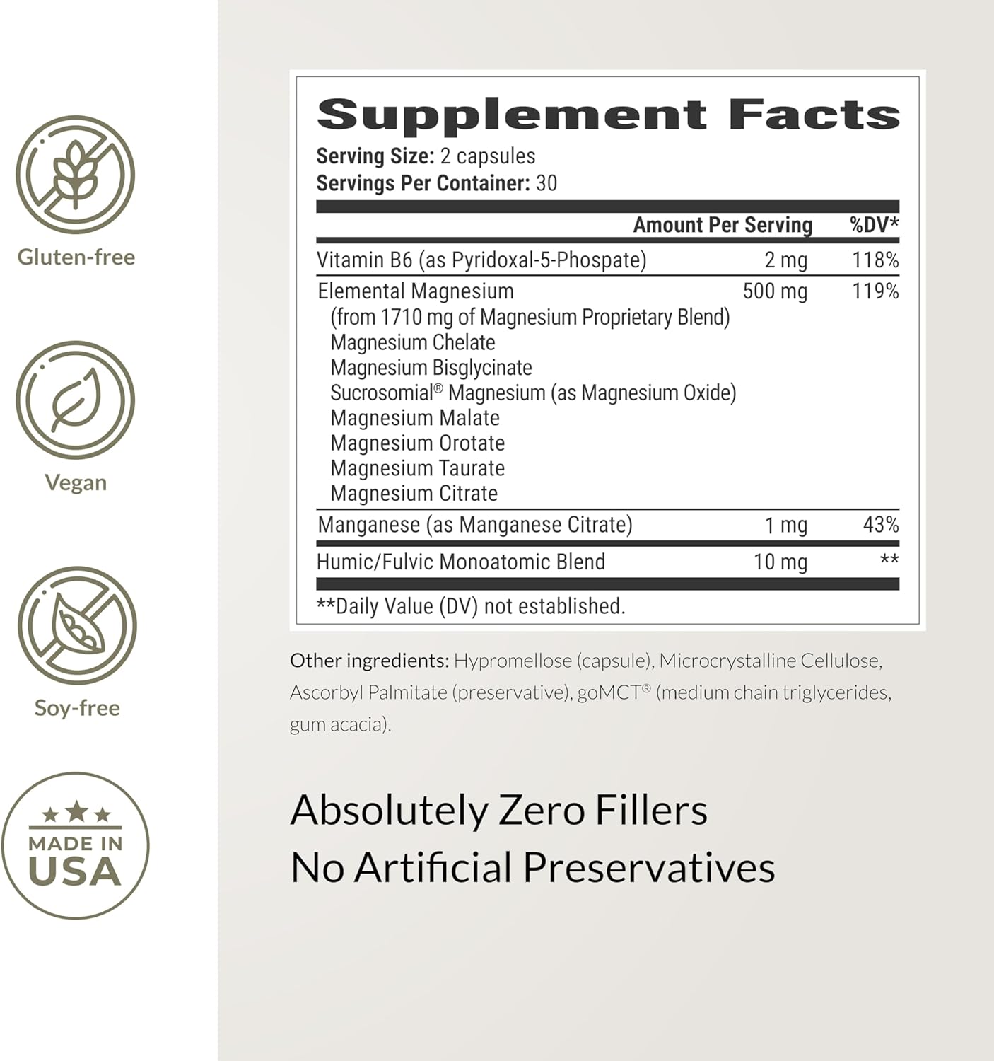 BIOptimizers Magnesium Breakthrough Supplement with 500mg - 60 Capsules - Image 9