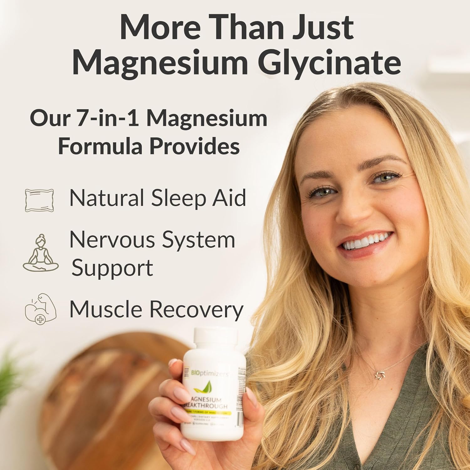 BIOptimizers Magnesium Breakthrough Supplement with 500mg - 60 Capsules - Image 7