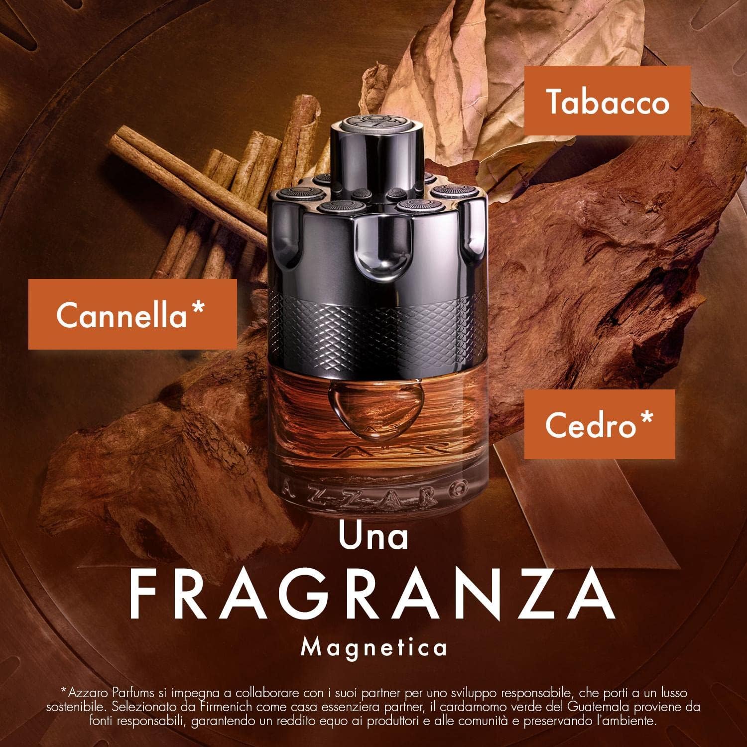 Azzaro Wanted Night Parfum Spray for Men – Woody Spicy Night Cologne, 3.4oz - Image 6